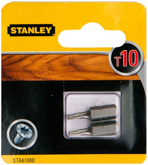 Кръстати накрайници TX Stanley - 2 броя с размер на главата TX 10 - 40 - 