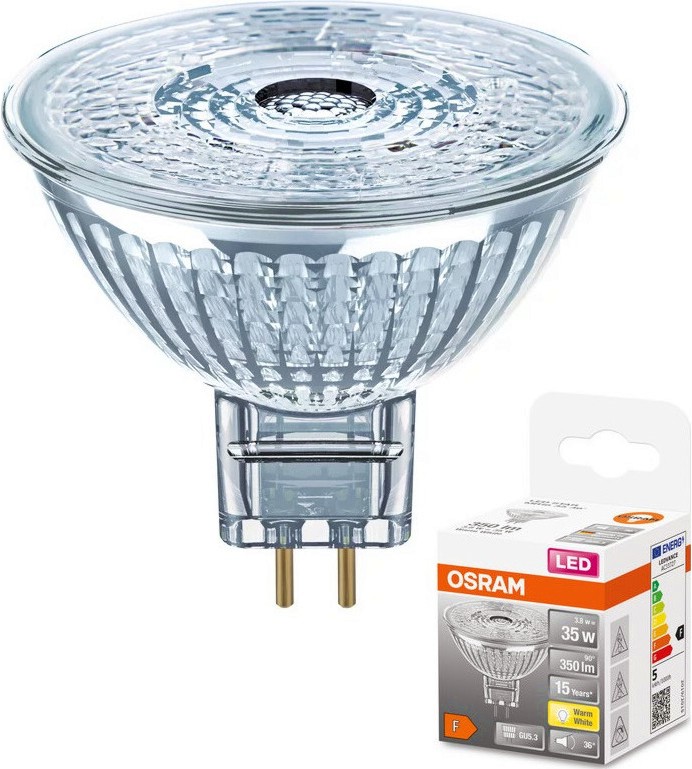 LED лампа LEDVANCE 827 GU5.3 3.8 W 2700K LED лампа LEDVANCE 827 GU5.3 3.8 W 2700K - 350 lm -