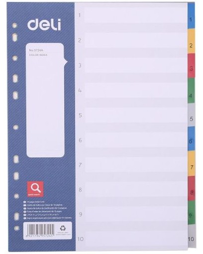 ���������� �� ����� ��� ������� Deli Start Plus - �� ������ A4, � 10 ��� 12 ������ ���� - 