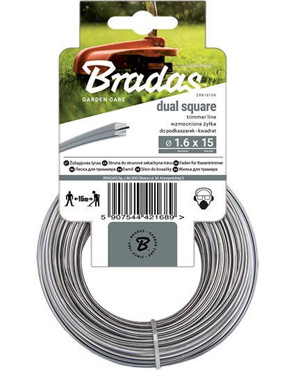     15 m Bradas -      ∅ 1.6 - 3 mm - 