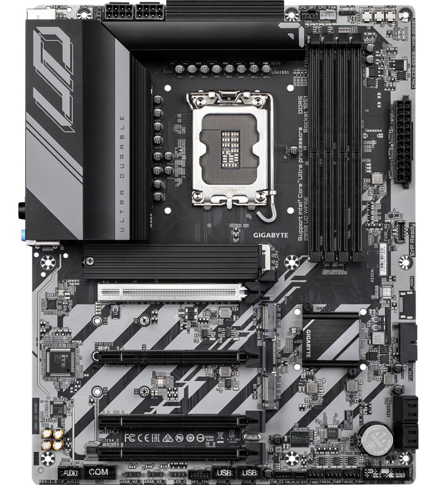 Дънна платка Gigabyte Z890 UD WIFI6E Дънна платка Gigabyte Z890 UD WIFI6E - LGA 1851, Intel Z890, DDR5, ATX -