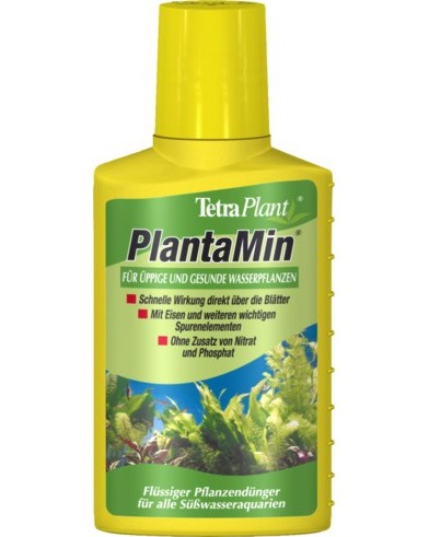 ����� ��� �� ���������� �������� Tetra PlantaMin - 100 � 250 ml - �������