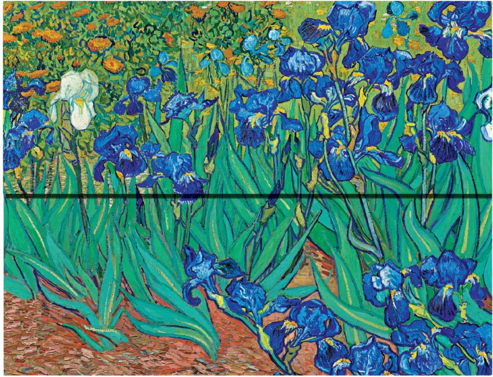    Paperblanks Van Gogh's Irises -   A4 - 