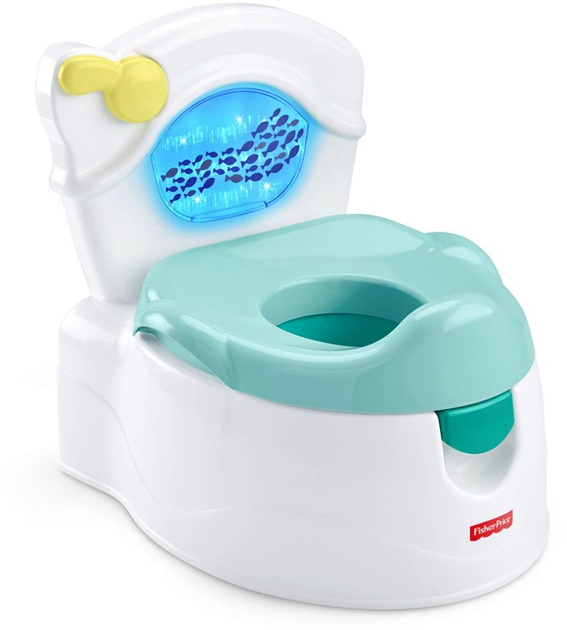   Fisher Price Sea Me Flush Potty -     ,  9+  - 