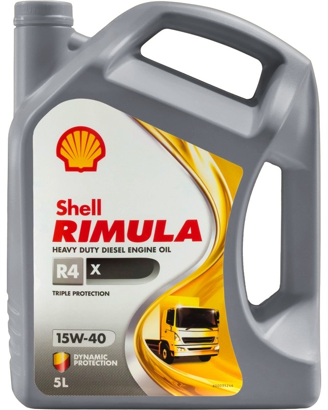   Shell R4 X 15W-40 - 5 - 209 l   Rimula - 