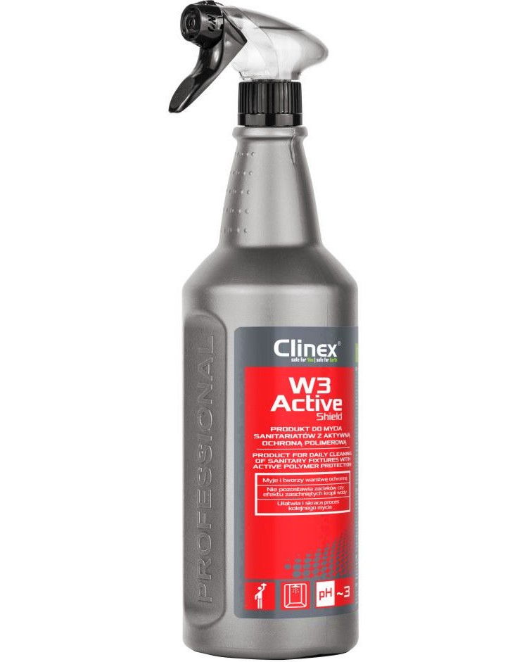 ��������� �������� �� ���� � �������� Clinex W3 Active Shield - 1 � 5 l, ��������� � ������� ������ - ��������� ��������