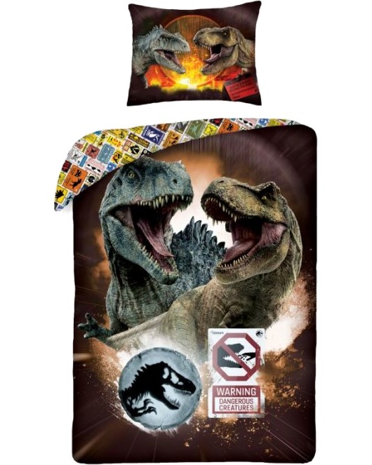     2  Jurassic World Creatures - 140 x 200 cm - 