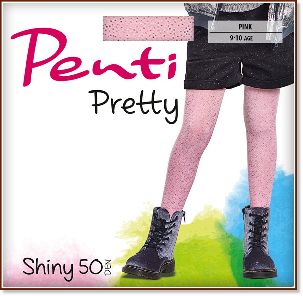 Детски чорапогащник Penti Pretty Shiny - 50 DEN - продукт