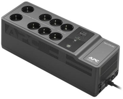    APC Back UPS 850VA - 850 VA, 520 W, 12 V / 9 Ah, 8x Schuko , Line Interactive - 
