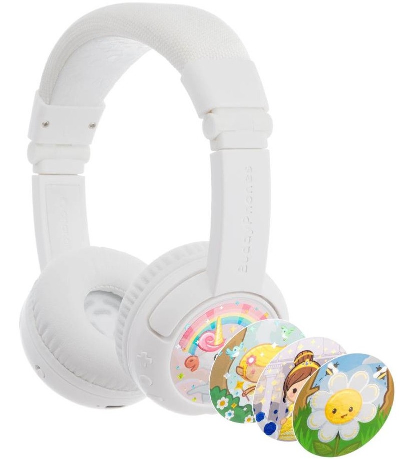 Безжични детски Bluetooth слушалки BuddyPhones Play+ Безжични детски Bluetooth слушалки BuddyPhones Play+ - С кабел с 3.5 mm жак -