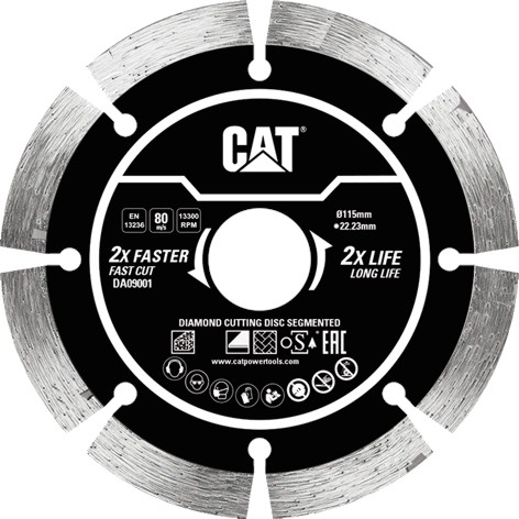    CAT - ∅ 115 / 2 / 22.23 mm - 