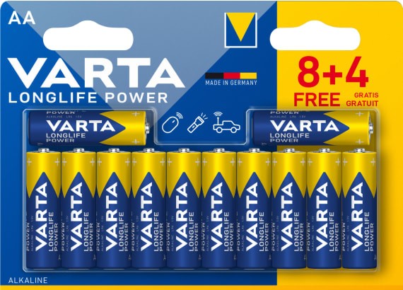  AAA -  (LR-03) - 8 + 4    Longlife Power - 
