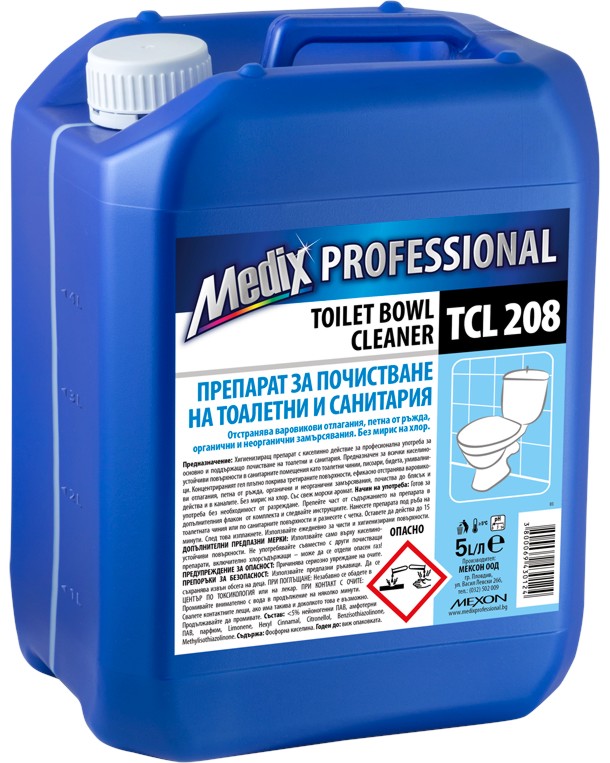 ��� �� ���������� �� �������� Medix Professional TCL 208 - 5 l, � ������ �� ����� - ��������� ��������