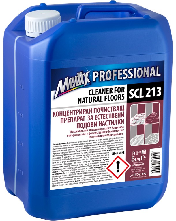 ��������� �������� �� ���������� ������ �������� Medix Professional SCL 213 - 5 l, ���������� - ��������� ��������