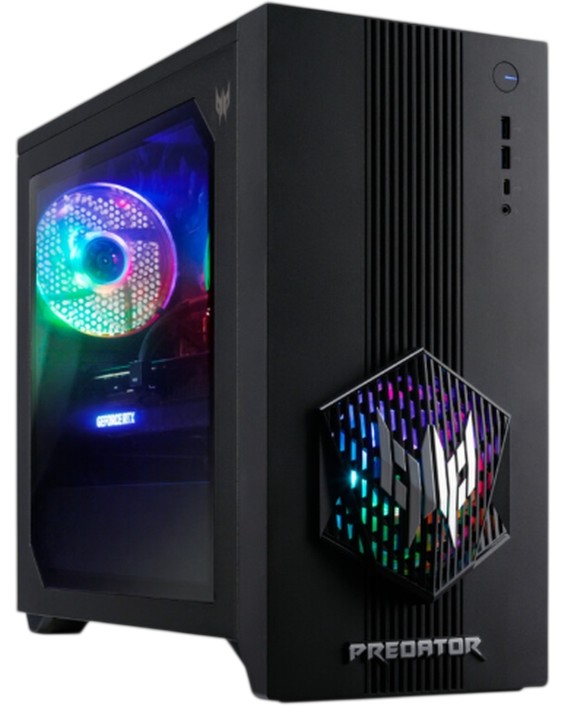 Настолен компютър Acer Predator PO3-665 Настолен компютър Acer Predator PO3-665 - Intel Core Ultra 5 225F 3.3 GHz, NVIDIA RTX 5070, 32 GB DDR5, 1 TB SSD, No OS -