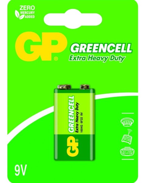  9V - - (6F22) - 1    Greencell - 