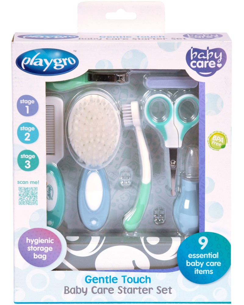 Хигиенен комплект за бебе Playgro - 7 части - продукт