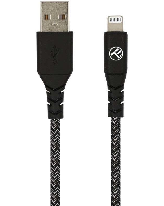 Кабел USB Type-A male към Lightning male Tellur Green Кабел USB Type-A male към Lightning male Tellur Green - 1 m -