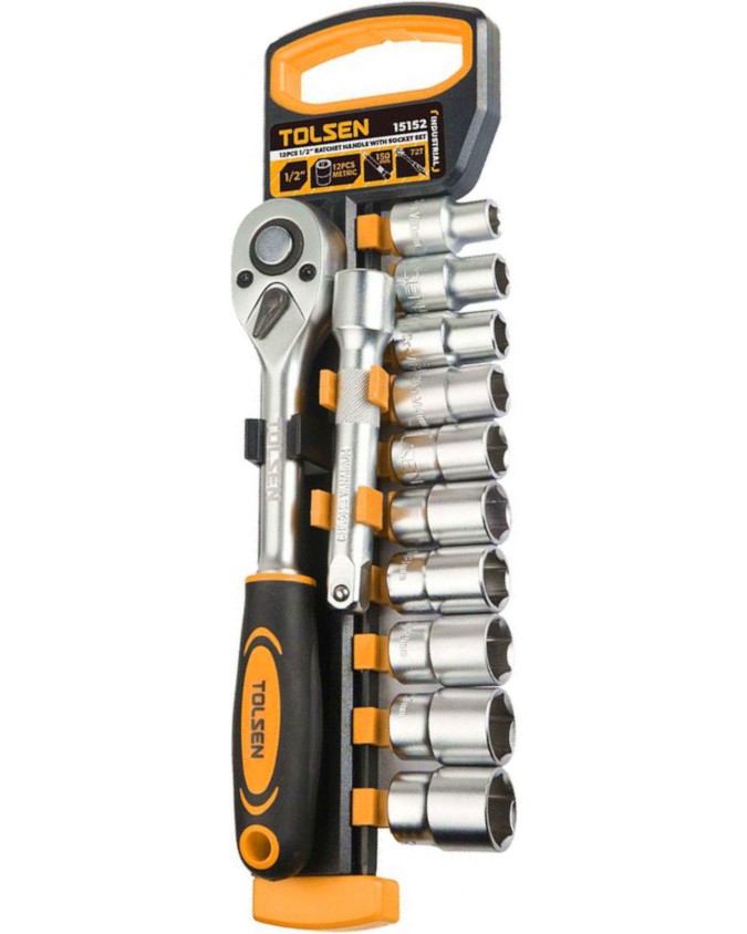  1/2" Tolsen CR-V -  72      GRIPro - 