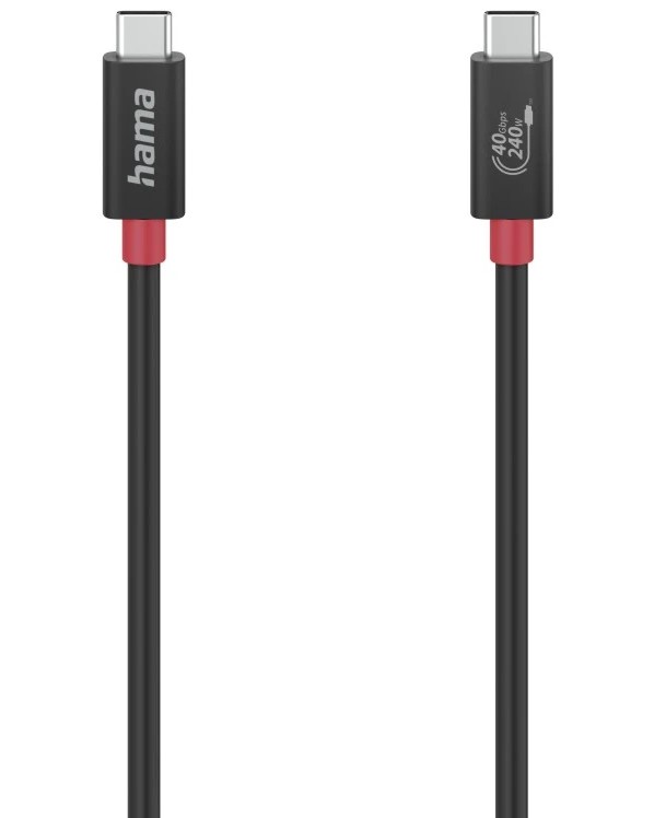  USB4 USB-C  USB-C Hama - 1 m - 