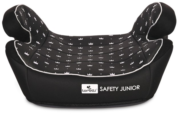     Lorelli Safety Junior 2021 Black Crowns -  Isofix ,  15  36 kg -   