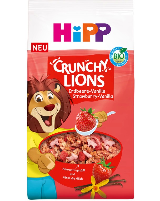 ��� �������� ����� � ����� � ������� HiPP Crunchy Lions - 300 g, �� 3+ ������ - �����