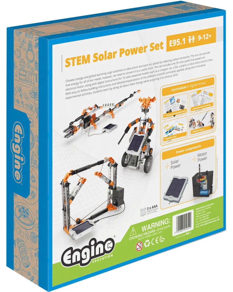   Engino STEM -   -  3 ,  12-  -  