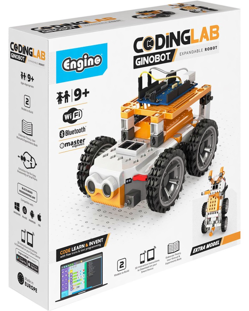   Engino - Ginobot Coding Lab -    9  - 