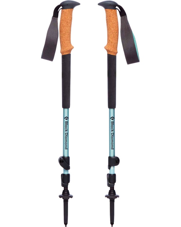   Black Diamond W Trail Cork Poles alpine lake - 