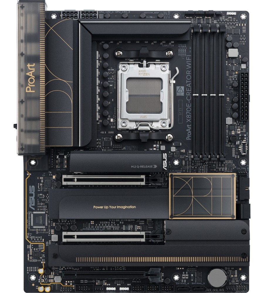 Дънна платка ASUS ProArt X870E-Creator WIFI Дънна платка ASUS ProArt X870E-Creator WIFI - AMD AM5, AMD X870E, DDR5, ATX -
