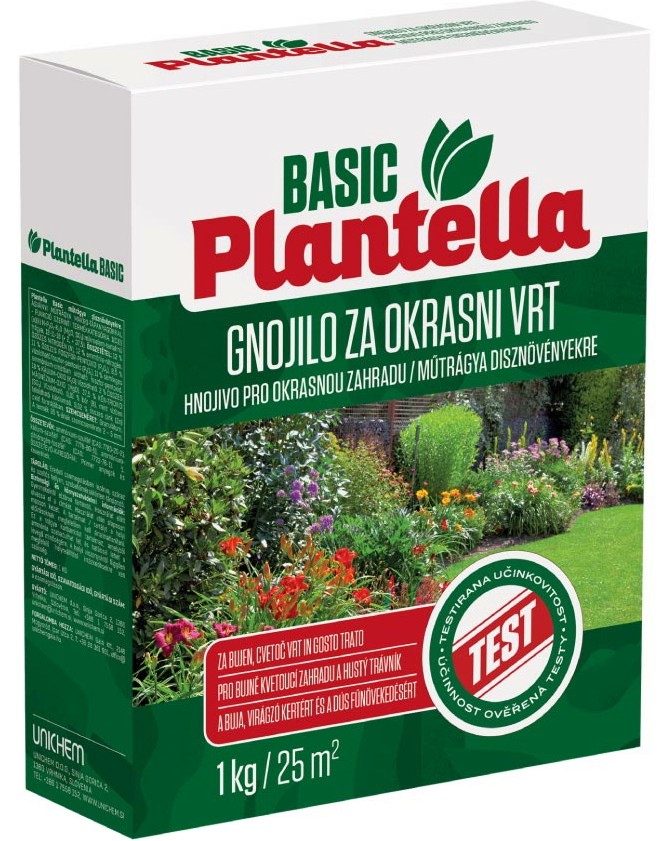 Гранулиран тор за декоративни растения Plantella Гранулиран тор за декоративни растения Plantella - 1 kg от серията Basic -