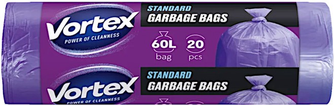 Чували за смет Vortex Standard Чували за смет Vortex Standard - 60 l, 20 броя - чували