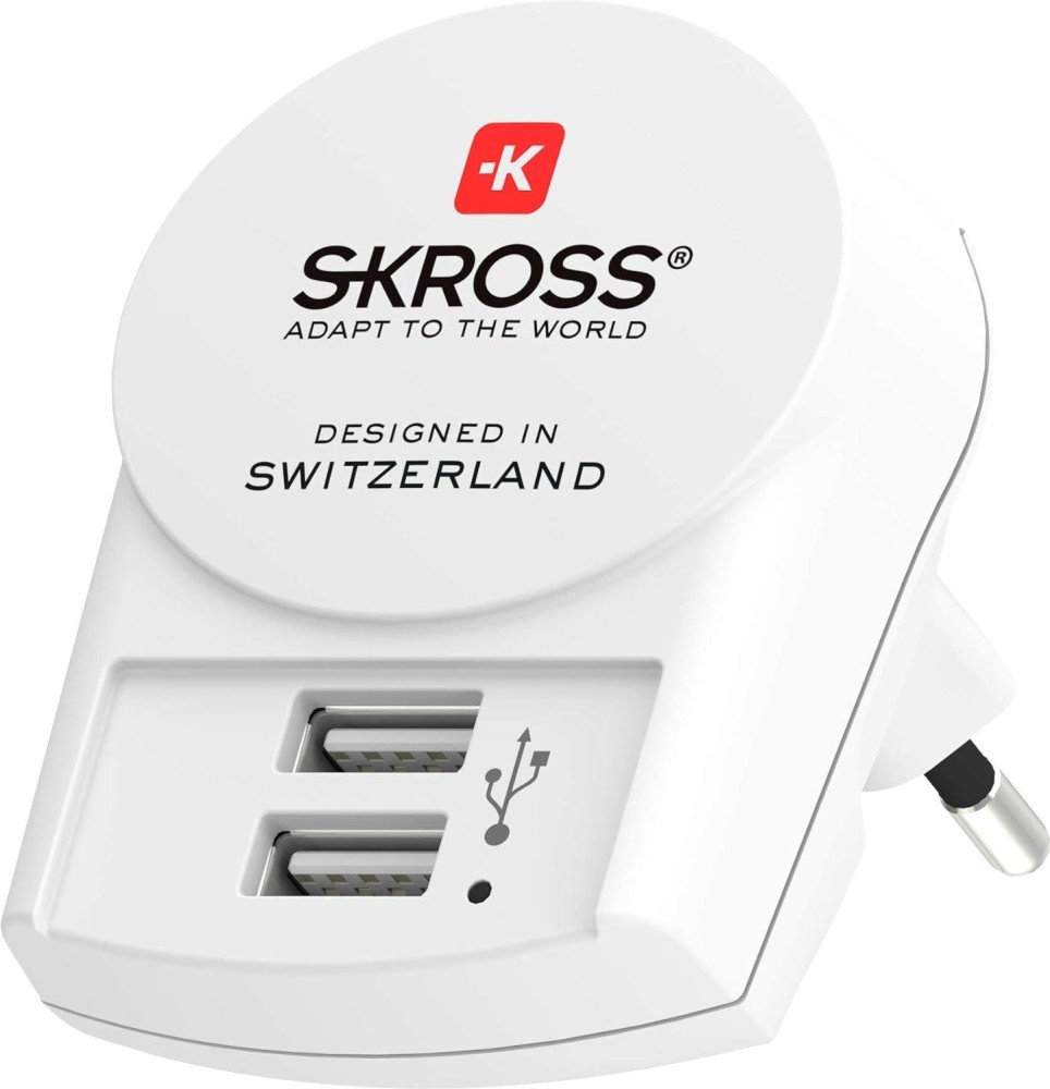 ������� ���������� SKROSS Euro - 20 W, 2 x USB-A - 