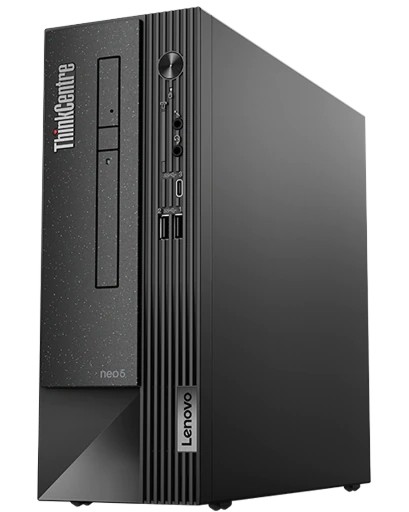   Lenovo ThinkCentre Neo SFF - Intel Core i3-12100 3.3 GHz, 8 GB RAM, 256 GB SSD, FreeDOS - 