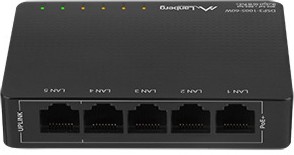 Суич Lanberg DSP3-1005-60W Суич Lanberg DSP3-1005-60W - 5 x 1000Base-T, 1 Gbps -