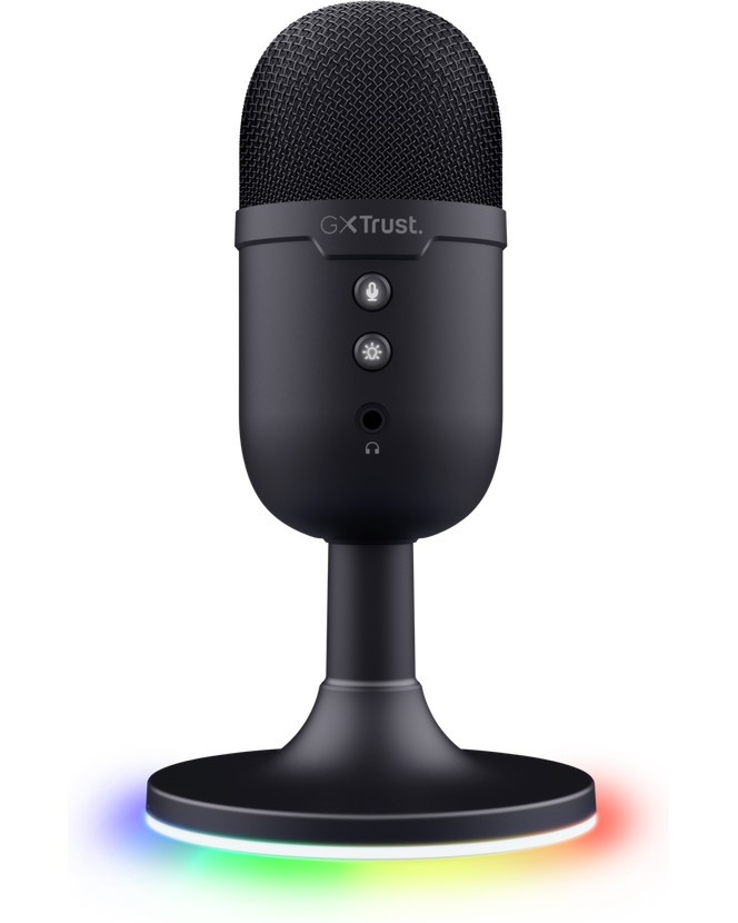 Микрофон TRUST GXT234 Yunix Микрофон TRUST GXT234 Yunix - 100 Hz - 16 kHz, с кабел 3.5 mm или USB-A -