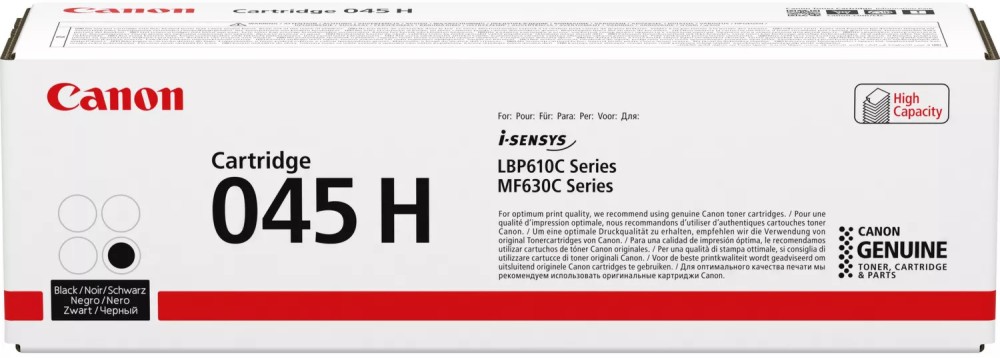 Тонер касета Canon CRG-045H Black Тонер касета Canon CRG-045H Black - 2800 страници -