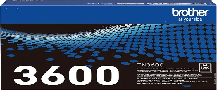Тонер касета Brother TN-3600 Black Тонер касета Brother TN-3600 Black - 3000 страници -