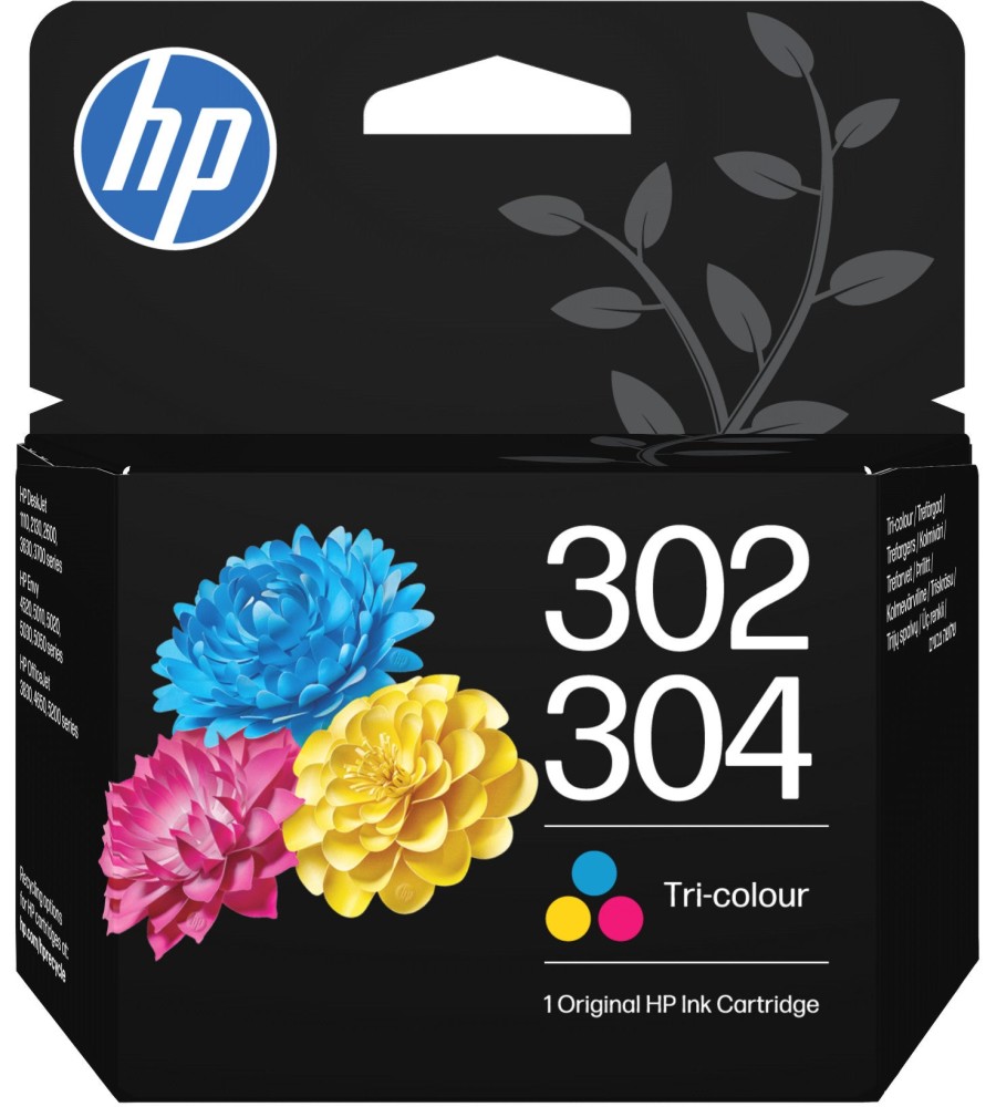 Касета с мастило за принтер HP 302/304 Color Касета с мастило за принтер HP 302/304 Color - 100 страници -