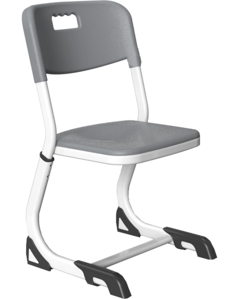 Ученически стол Smart Solo Up Ученически стол Smart Solo Up - С регулируема височина от 35 до 45 cm, за ученици от I до XII клас -
