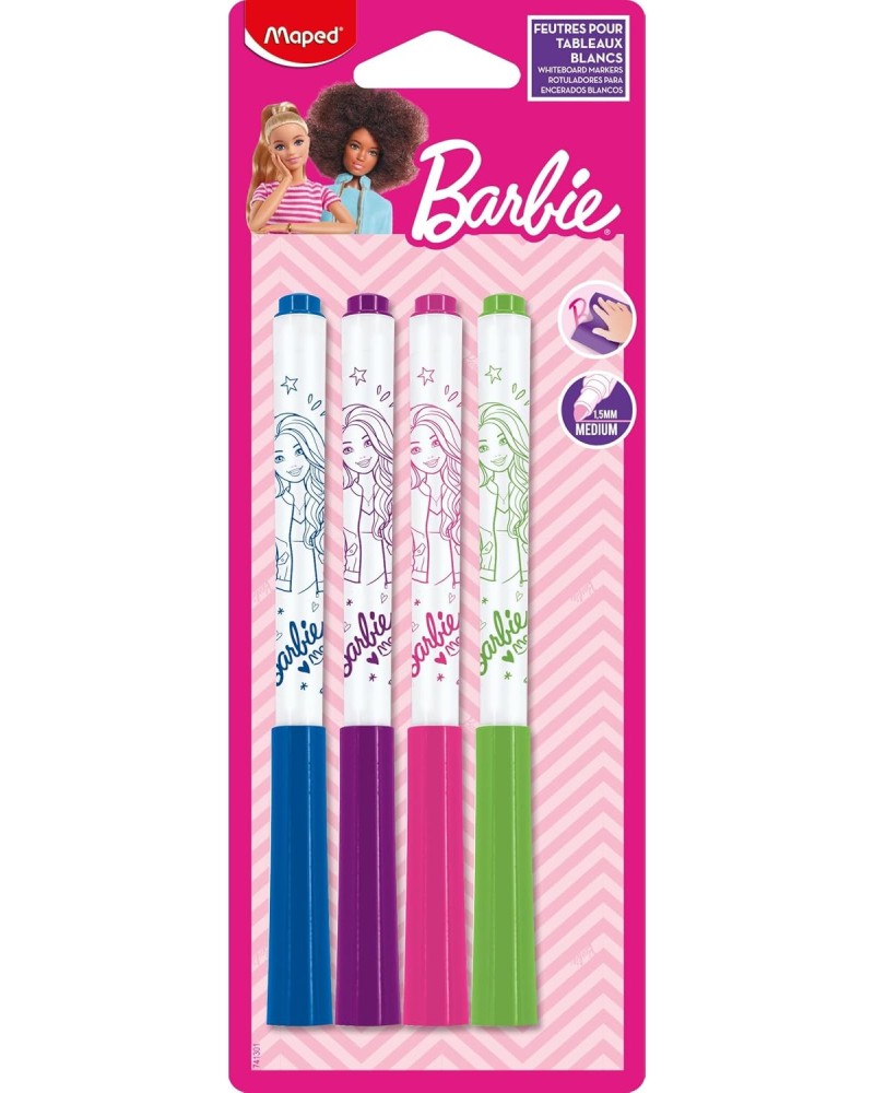     Maped -  - 4    Barbie - 