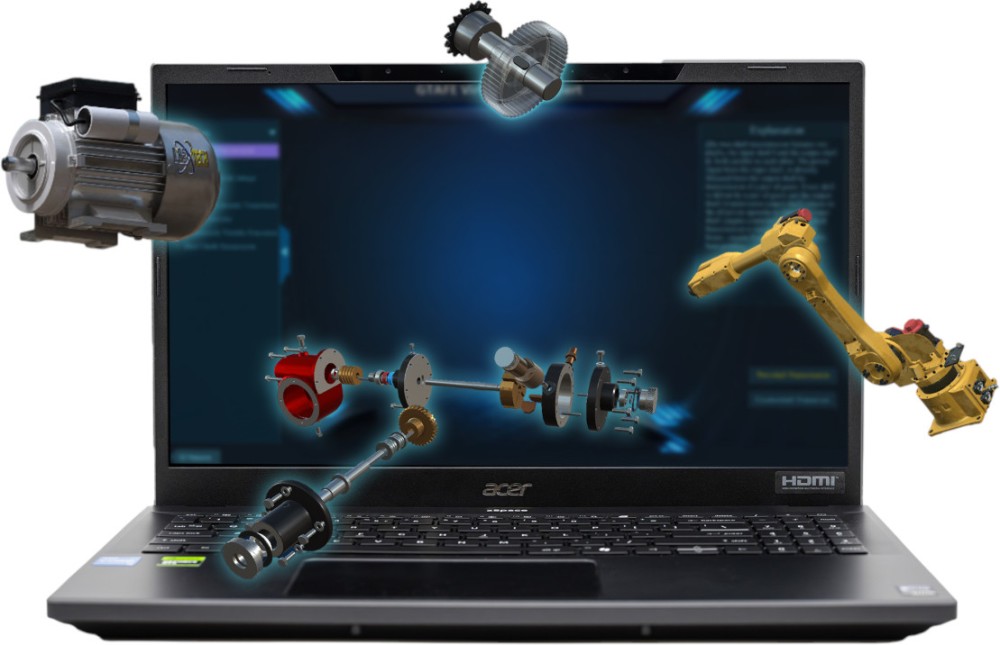  3D  zSpace Inspire 2 Pro - Intel Core i7-13620H 3.4 GHz, 15.6" IPS 3840 x 2160, 32 GB RAM DDR4, 1 TB SSD, NVIDIA RTX 4050, Windows 11 Pro - 