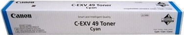 Тонер Canon C-EXV 49 Cyan Тонер Canon C-EXV 49 Cyan - 19000 страници -
