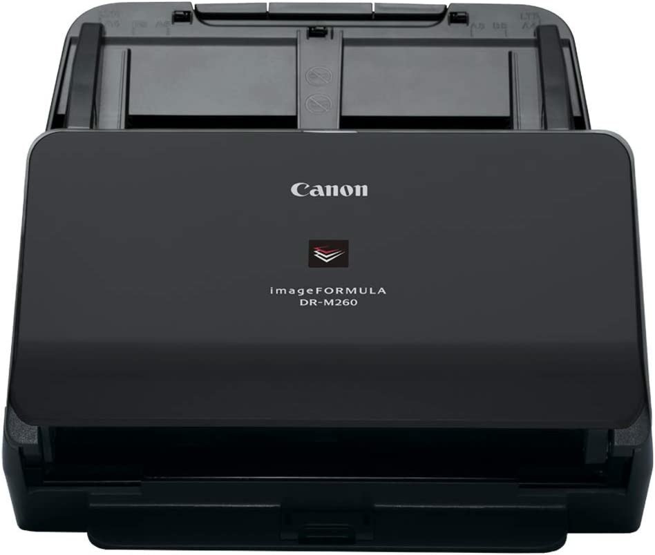 Скенер Canon imageFORMULA DR-M260 Скенер Canon imageFORMULA DR-M260 - 600 x 600 dpi, A4, двустранно сканиране, USB -