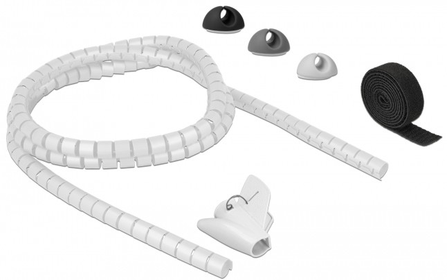 Комплект за организация на кабели DeLock Комплект за организация на кабели DeLock - 5 броя -