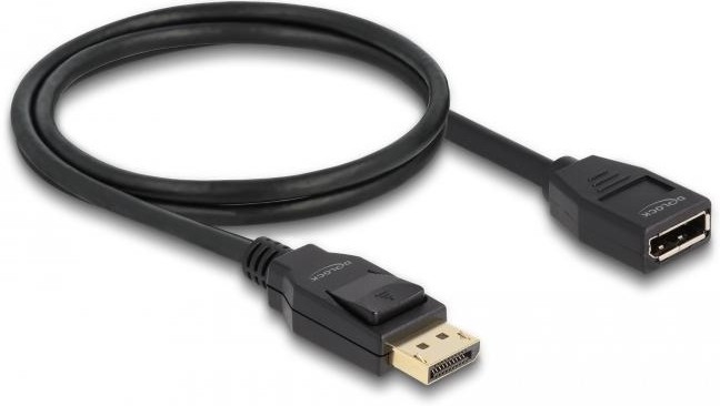 ����� DisplayPort male ��� DisplayPort female DeLock - 1 m - 