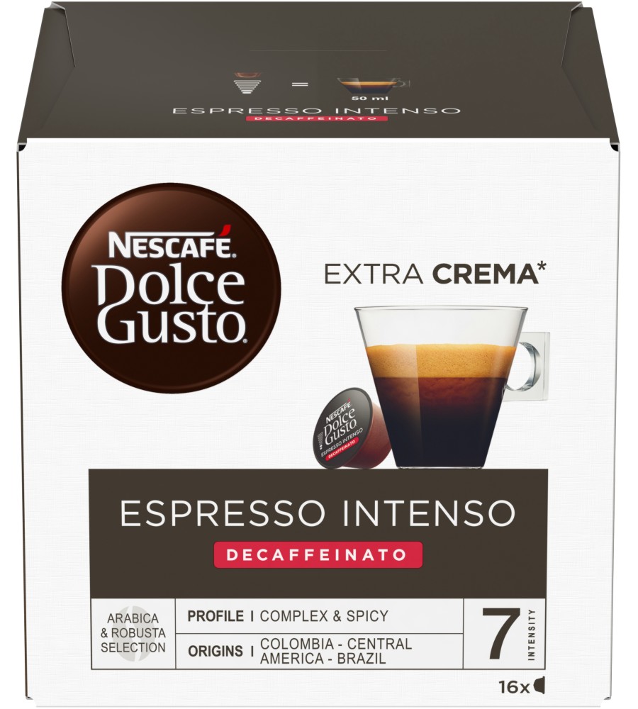    NESCAFE Espresso Intenso Decaf -  16  48   - 