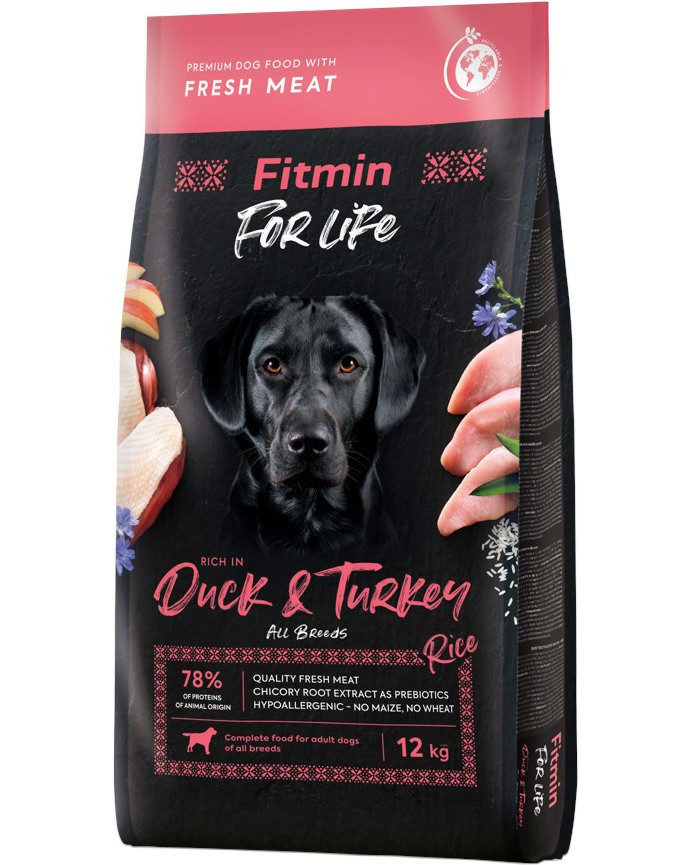     Fitmin Adult - 12 kg,    ,   For Life,    - 