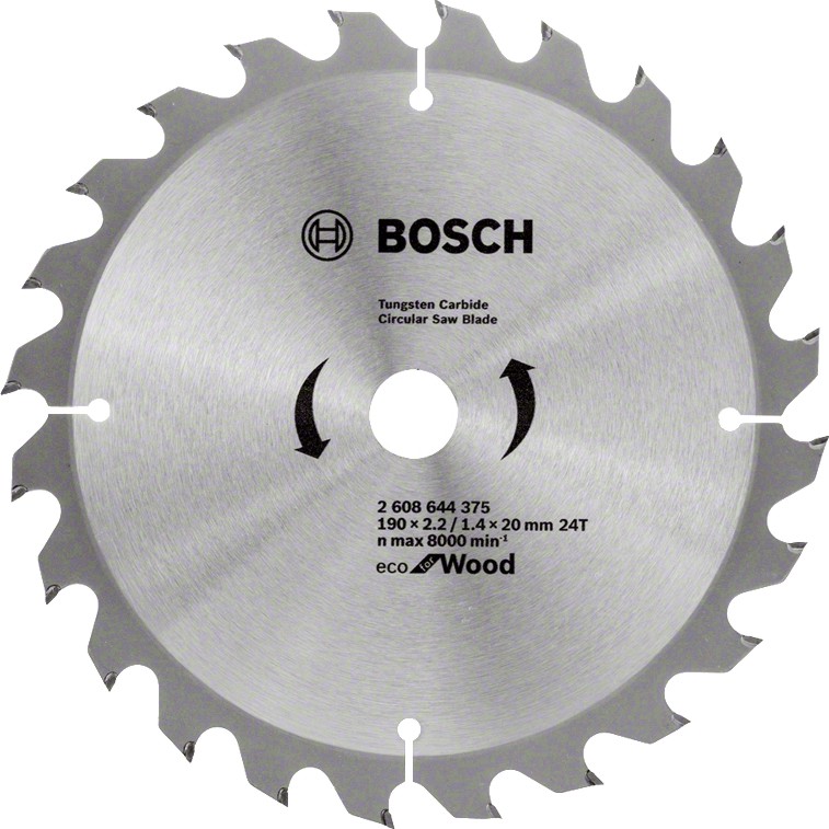     Bosch - ∅ 190 / 20 / 1.4 mm  24  48    Eco for Wood - 