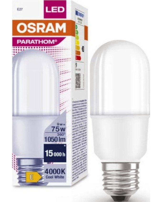 LED  Osram CL STICK 75 840 E27 9 W 4000K - 1050 lm   Parathom - 